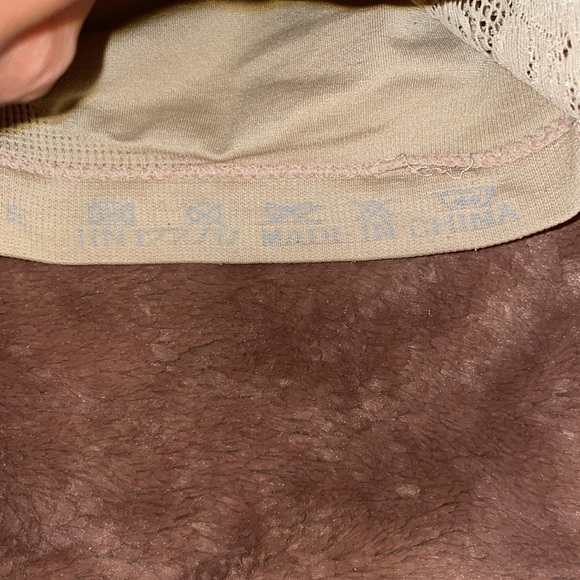 Tan Back-lace Bandeau Bra “Size-Free” - Picture 4 of 4